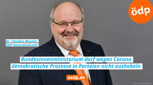 Geplantes Bundeswahlgesetz: Claudius Moseler kritisiert Regeln für Pandemie Geplantes Bundeswahlgesetz: Claudius Moseler kritisiert Regeln für Pandemie